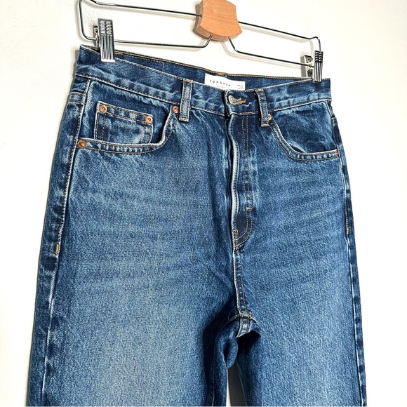 Topshop | Editor Jeans High Rise Button Fly Size 28 - Picture 2 of 11
